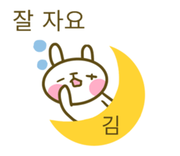 Kim your name sticker sticker #15020754