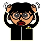 Geometry Hero1 sticker #15021177