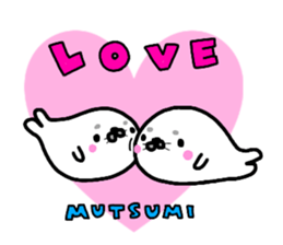 "Mutsumi" only name sticker sticker #15021957