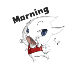 Cute Dragon sticker #15022472