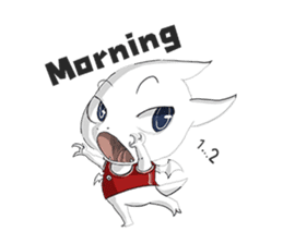Cute Dragon sticker #15022472