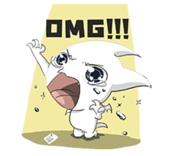 Cute Dragon sticker #15022484