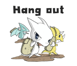 Cute Dragon sticker #15022493