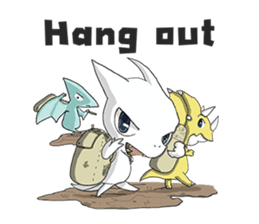 Cute Dragon sticker #15022493