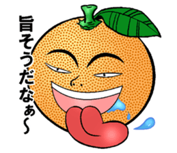 Orange in the wall sticker #15022705