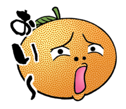 Orange in the wall sticker #15022721