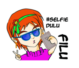 BUSI (Bu Singkat) sticker #15022869