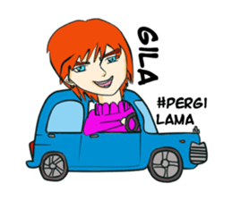 BUSI (Bu Singkat) sticker #15022875