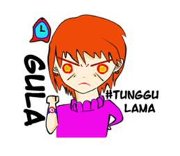 BUSI (Bu Singkat) sticker #15022877