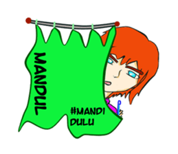 BUSI (Bu Singkat) sticker #15022879