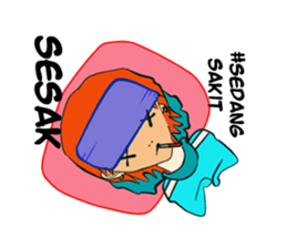 BUSI (Bu Singkat) sticker #15022882