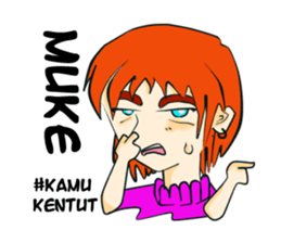 BUSI (Bu Singkat) sticker #15022889