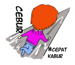 BUSI (Bu Singkat) sticker #15022893