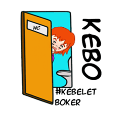 BUSI (Bu Singkat) sticker #15022903