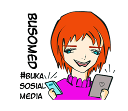 BUSI (Bu Singkat) sticker #15022906