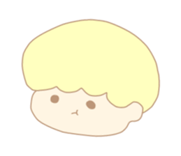 Cute boy like an angel sticker #15023292