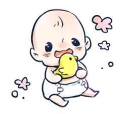 Small monster. sticker #15023911