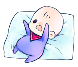 Small monster. sticker #15023912