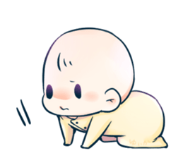 Small monster. sticker #15023915