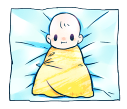 Small monster. sticker #15023931