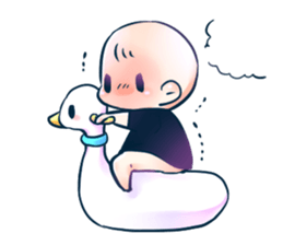 Small monster. sticker #15023936