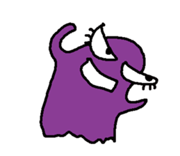 UZAI, cute ghost sticker #15024023