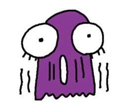 UZAI, cute ghost sticker #15024044