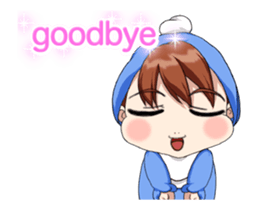 Lovely Rougey Baby Animation English sticker #15025149