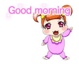 Lovely Rougey Baby Animation English sticker #15025154