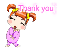 Lovely Rougey Baby Animation English sticker #15025157