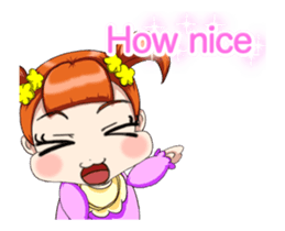 Lovely Rougey Baby Animation English sticker #15025158