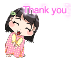 Lovely Rougey Baby Animation English sticker #15025169