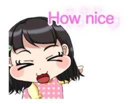 Lovely Rougey Baby Animation English sticker #15025170