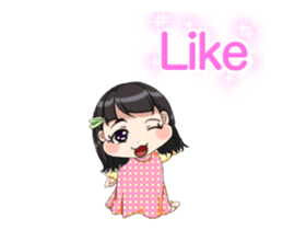 Lovely Rougey Baby Animation English sticker #15025171