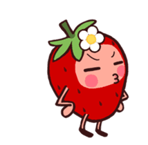 More move! The feeling of a strawberry 3 sticker #15025428