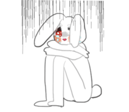 Maybe a cute rabbit sticker #15025439