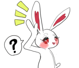 Maybe a cute rabbit sticker #15025443