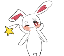 Maybe a cute rabbit sticker #15025457