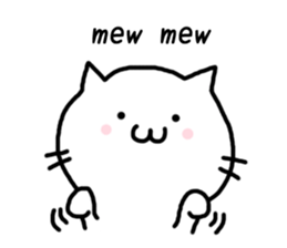 coco cat mew mew sticker #15025990