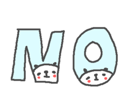 Valentine's day panda stickers! sticker #15026006