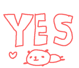 Valentine's day panda stickers! sticker #15026011