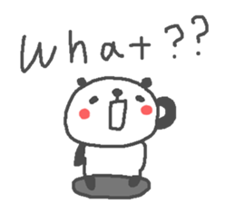 Valentine's day panda stickers! sticker #15026014