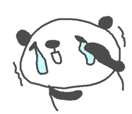 Valentine's day panda stickers! sticker #15026018