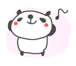 Valentine's day panda stickers! sticker #15026024