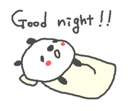 Valentine's day panda stickers! sticker #15026025