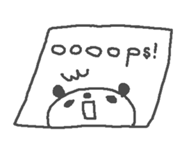 Valentine's day panda stickers! sticker #15026029