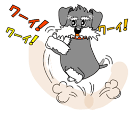 Spunky Miniature Schnauzer sticker #15026056