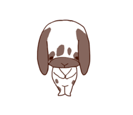 Ronne.american fuzzy lop sticker #15026470