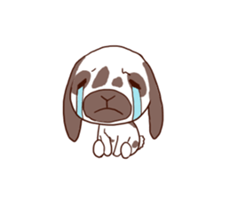 Ronne.american fuzzy lop sticker #15026473