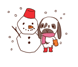 Ronne.american fuzzy lop sticker #15026476